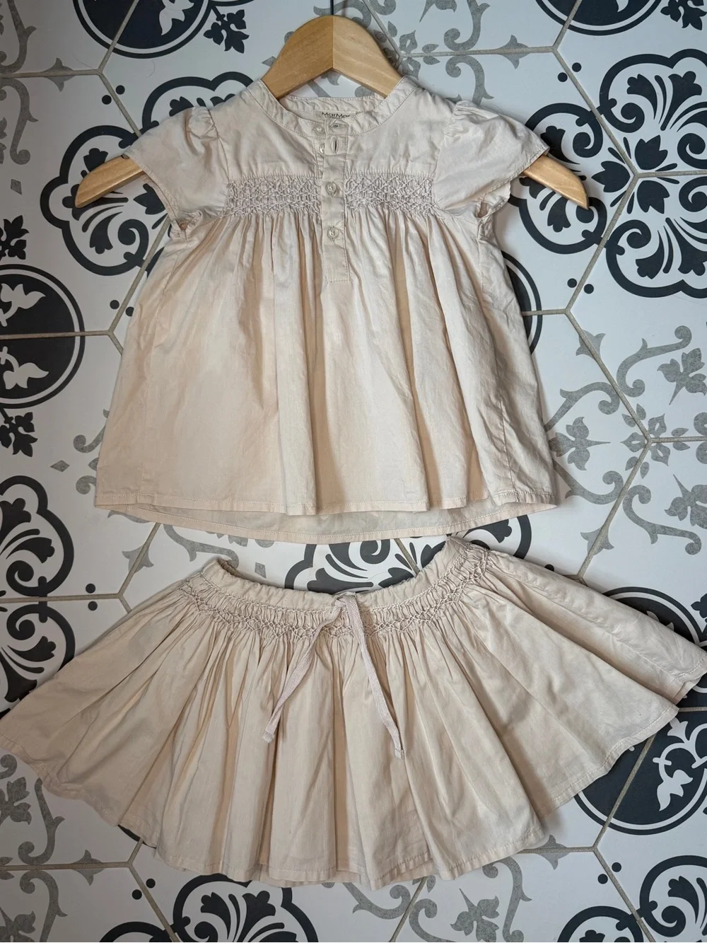 Marmar Copenhagen Toddler Top and Skirt Set | Sz 2YR